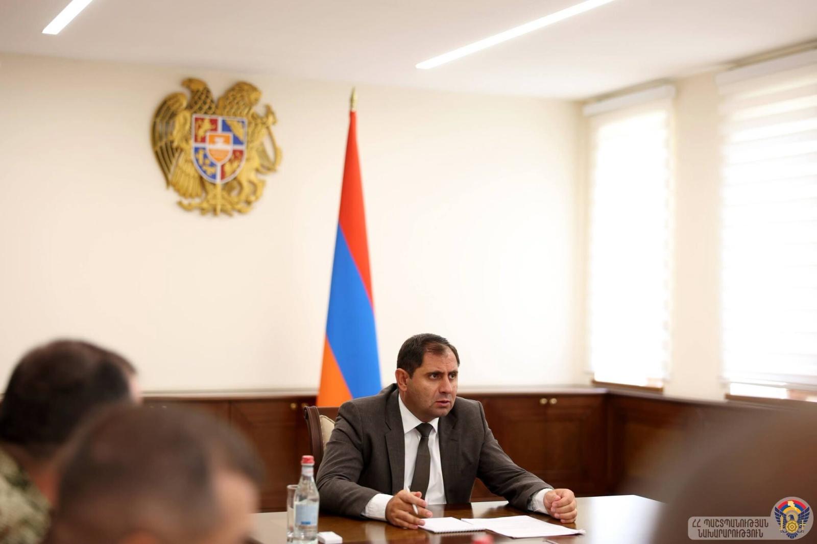 Systematic fight against criminal subculture underway in army: Armenian Defense Minister