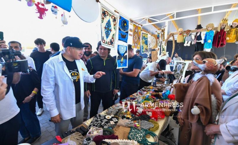 Pashinyan tours Varchafest 2026 venue