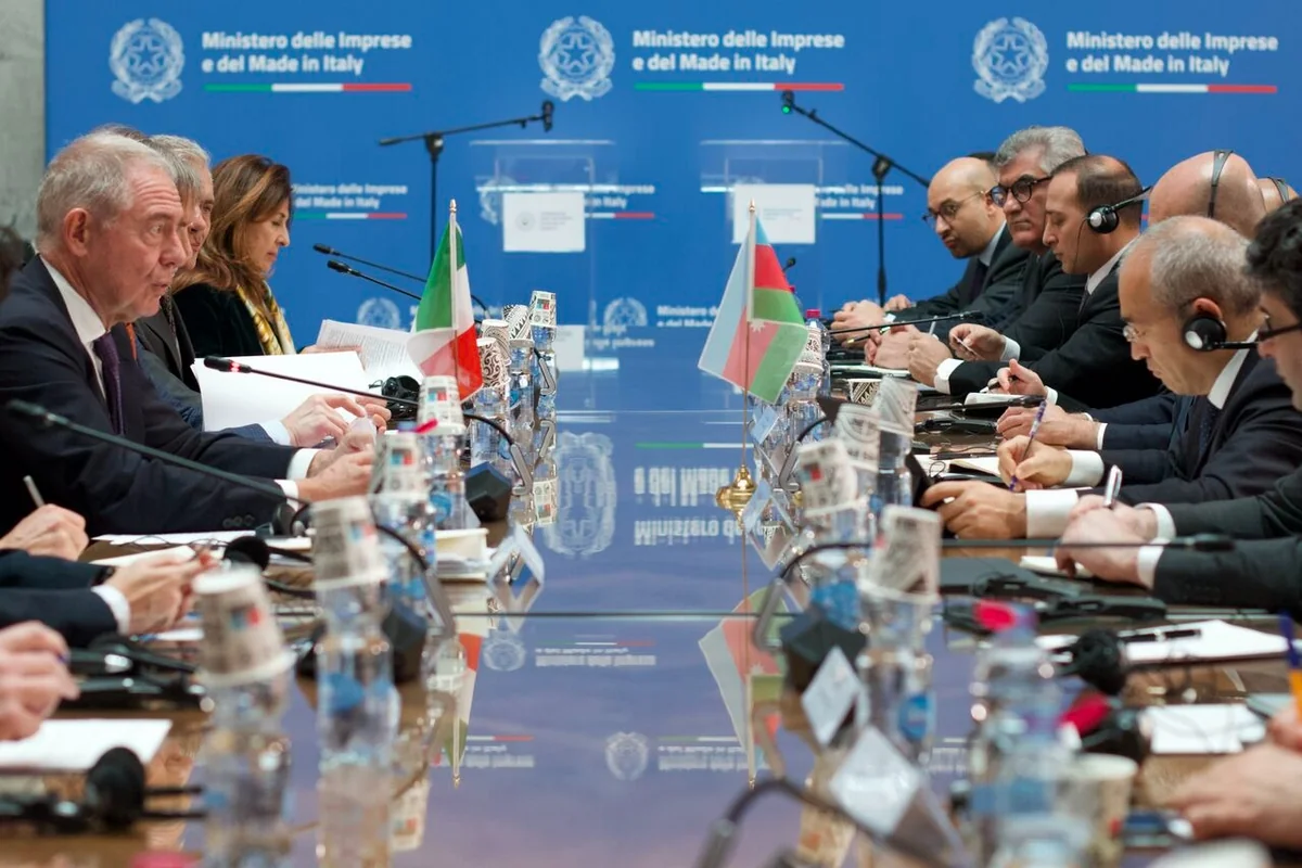 Azerbaijan and Italy aim to increase trade turnover to €10 billion