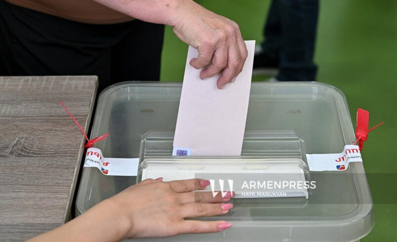 Law enforcement agency reports arrests amid election-related corruption probes in Armenia
