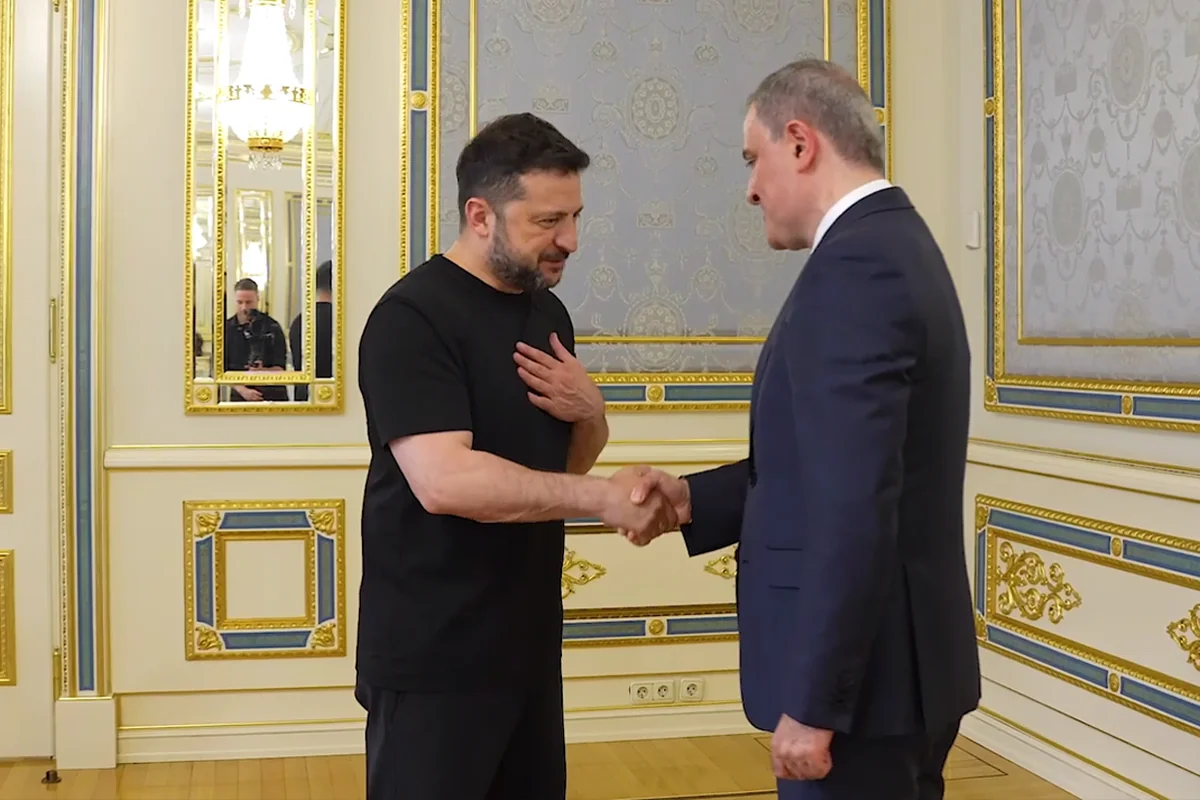 ზელენსკიმ აზერბაიჯანს უკრაინის მხარდაჭერისა და კონსტრუქციული დიალოგისთვის მადლობა გადაუხადა