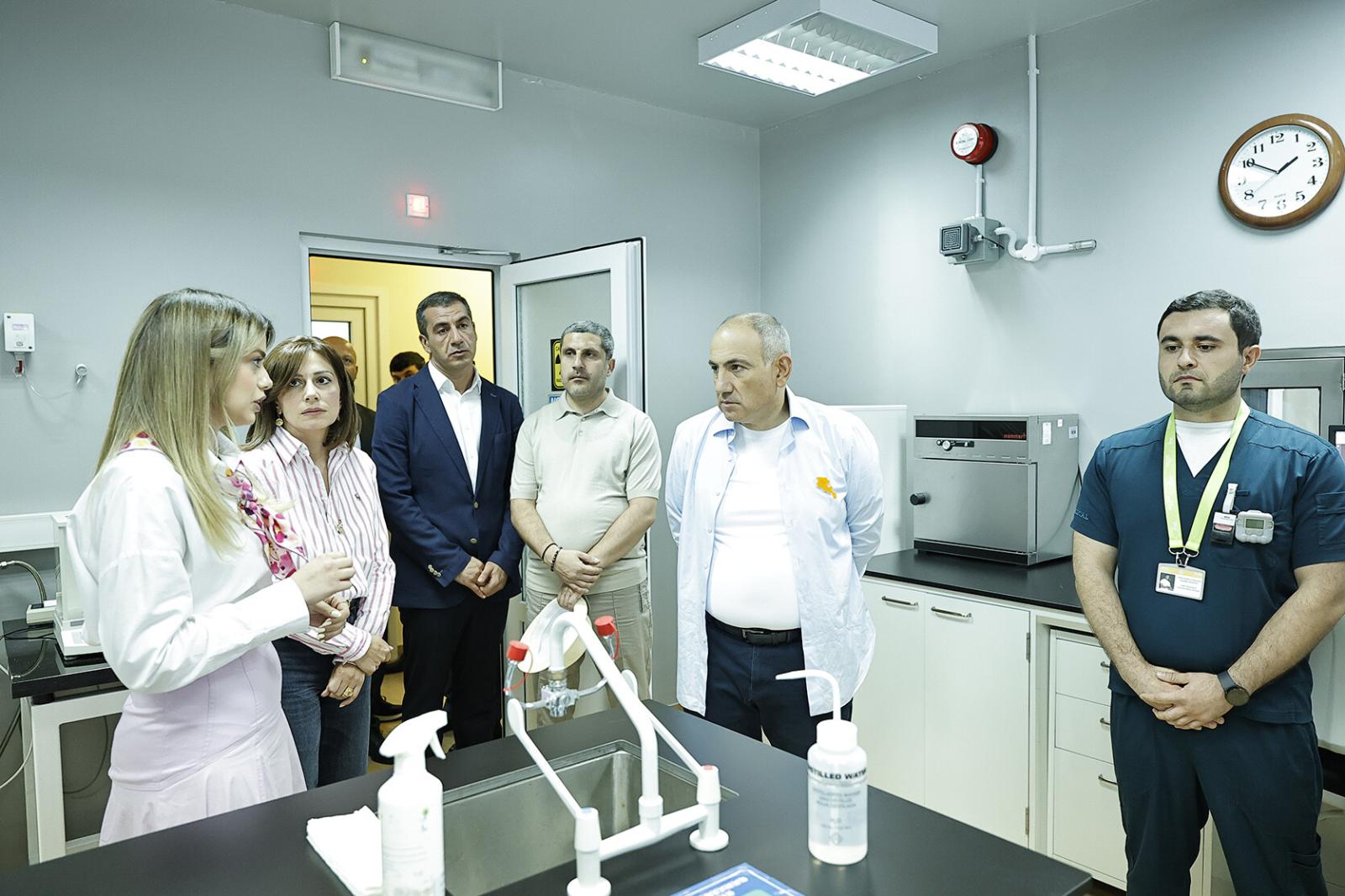 Prime Minister of Armenia reviews conditions and upcoming projects at National Centre for Nuclear Medicine
