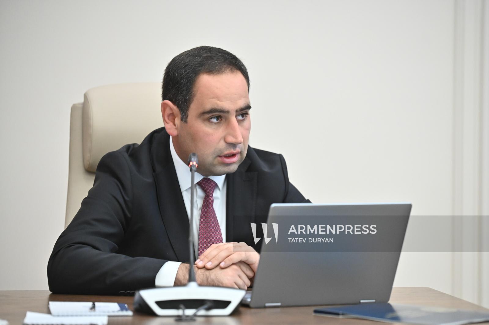 Armenian minister Khudatyan to attend Georgia International Maritime Forum