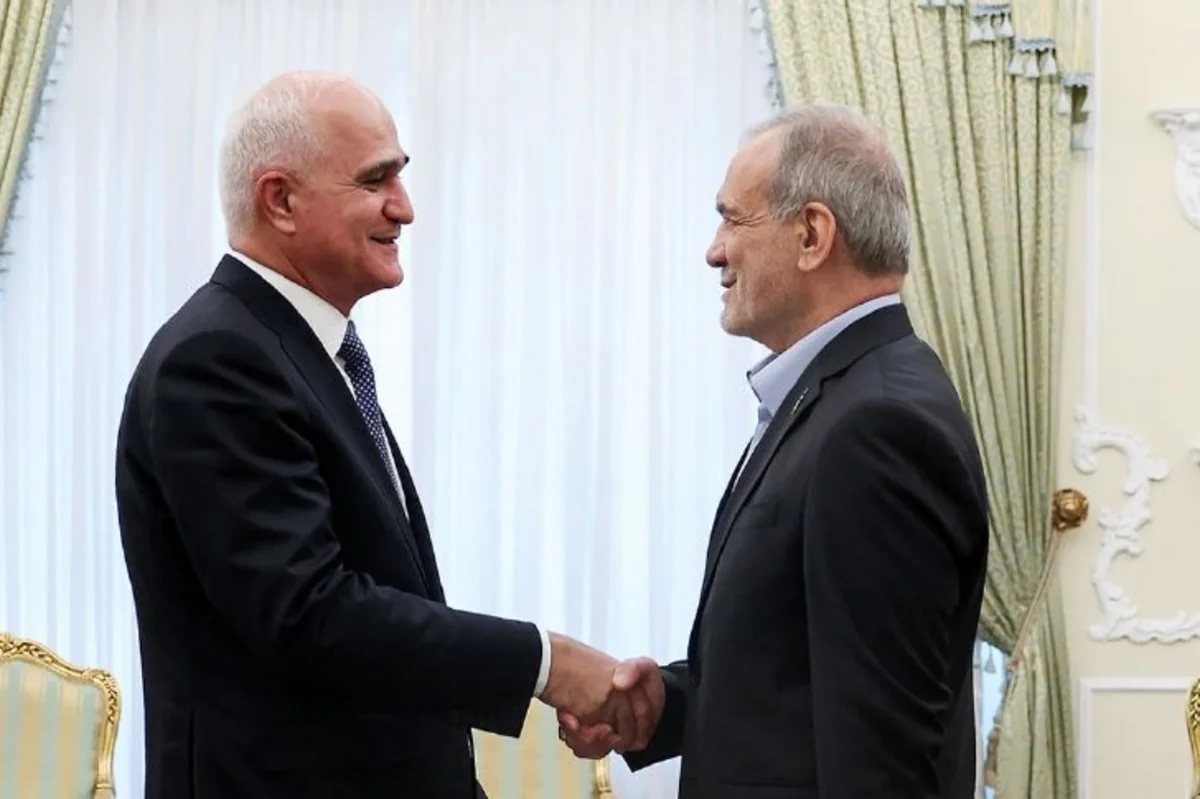 Azerbaijani Deputy PM meets with Iranian President