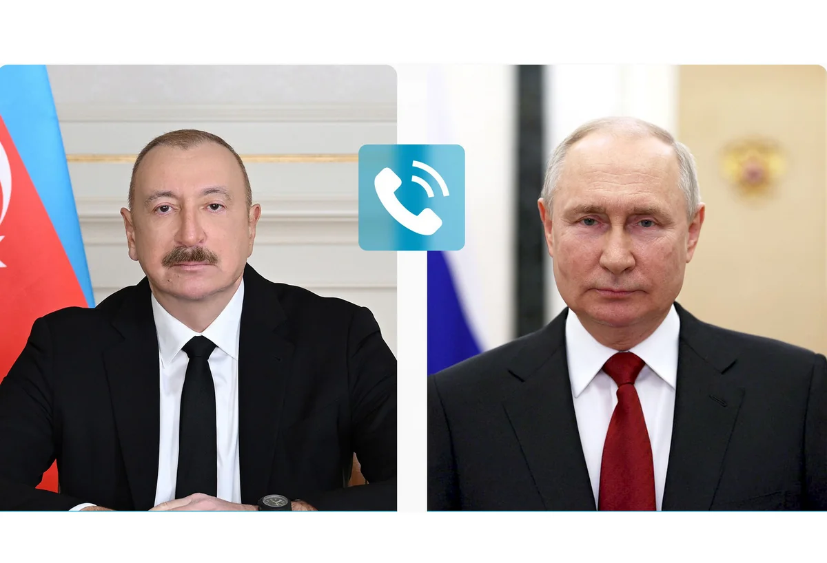 Ильхам Алиев позвонил Владимиру Путину по случаю дня его рождения